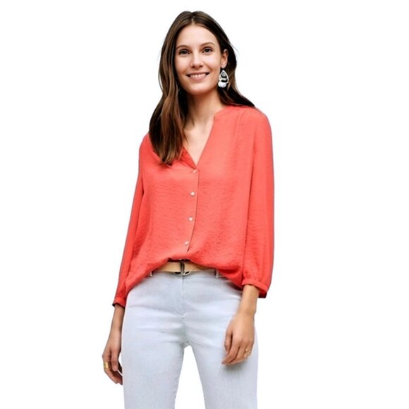 Anthropologie Vanessa Virginia boho blouse sz 4 - Picture 1 of 6